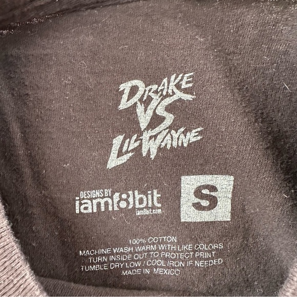 Drake Vs. Lil Wayne Graphic Tee - Picture 3 of 7